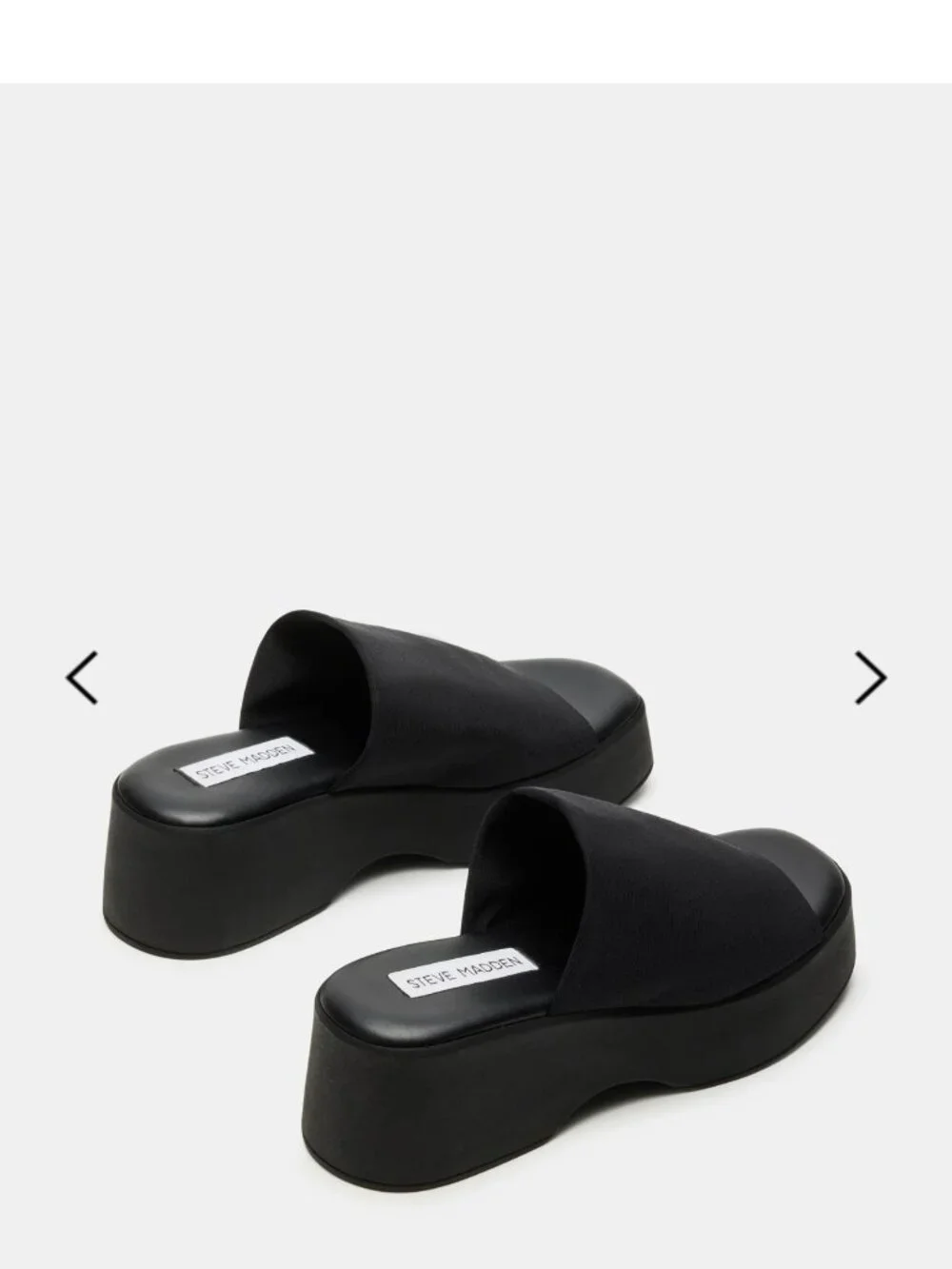 Steve Madden - Slinky30 Platform - Black - 10